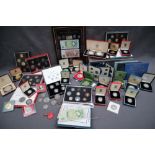 Six United Kingdom silver proof Piedfort One Pound Coins, all boxed dates including 2 x 1983, 1986,