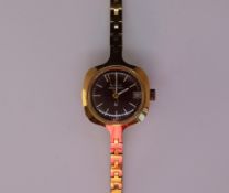 A lady's Bulova Accutron wristwatch,