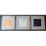 Eric Malthouse Capel Gove Triptych A set of three Limited edition screen prints, No.