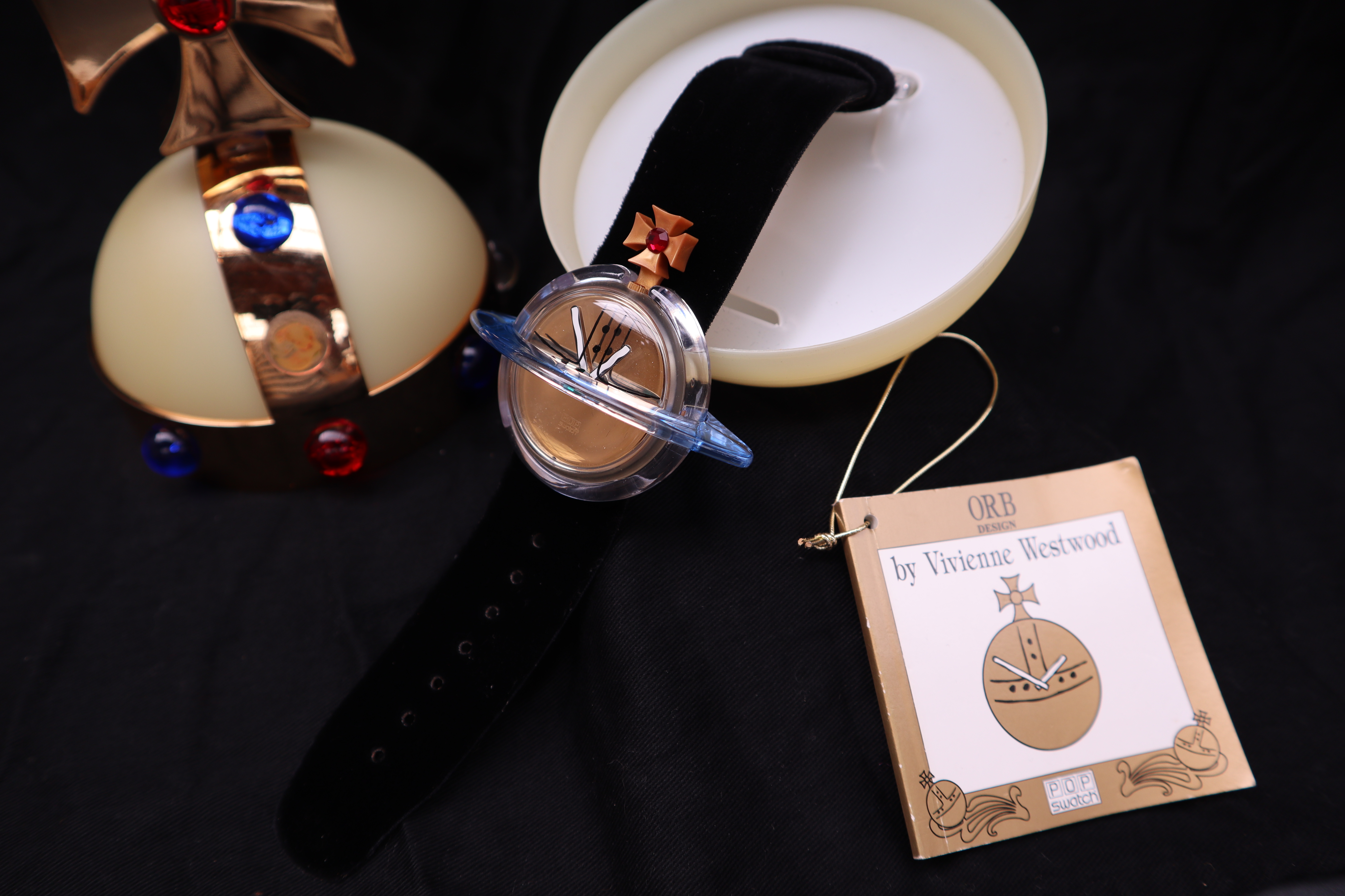 A Vivienne Westwood orb Swatch wristwatch, - Image 4 of 6