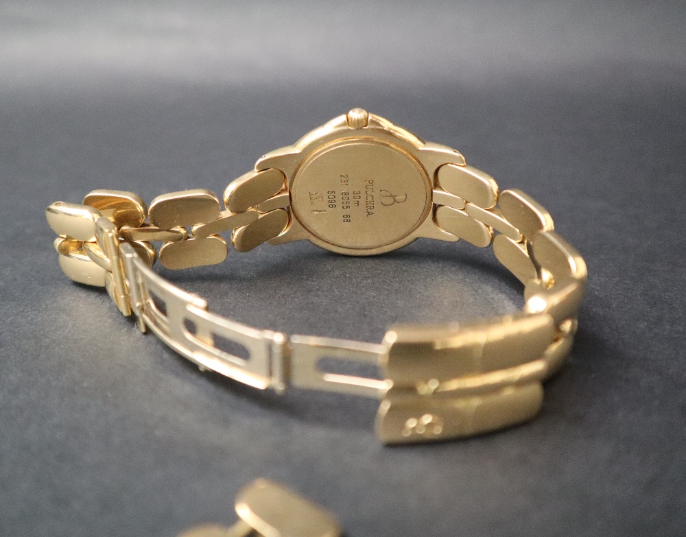 A gentleman's Bertolucci 18ct gold wristwatch approximately 134 grams, with paperwork, - Image 4 of 4
