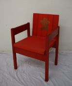 A Prince of Wales Investiture Chair, The Earl of Snowden and Carl Toms,