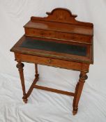 An early 20th century mahogany lady's writing desk,