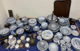 A large quantity of Ferryside pottery bowls, jugs together with other decorative ceramics,