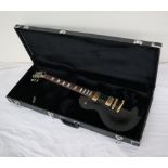 A Gibson Les Paul Studio model electric guitar, in black, Made in the U.S.A. No.