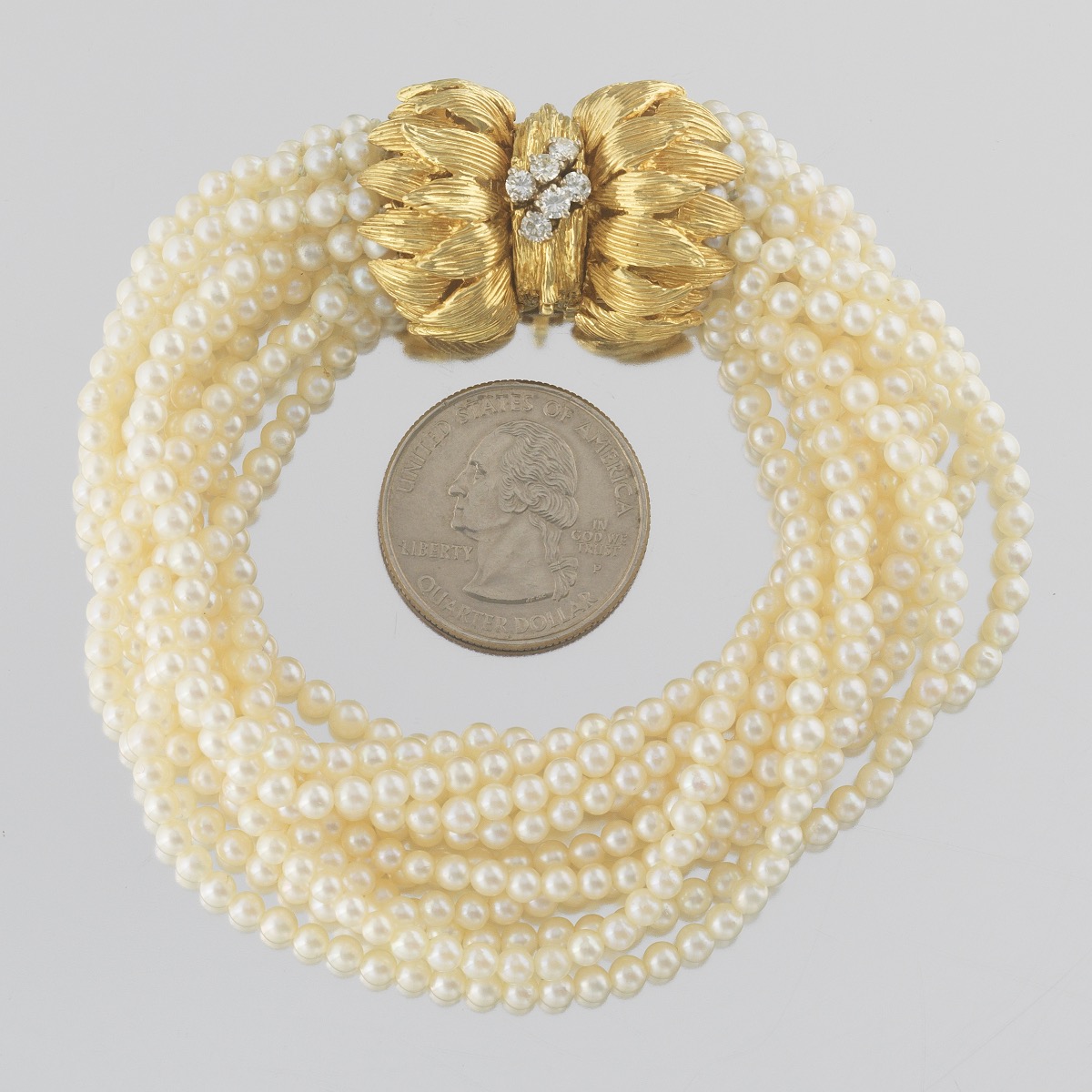 Ladies' 18k Gold and Diamond Bracelet - Image 2 of 6