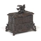 Victorian Black Forest Wooden Vanity Box