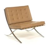 Barcelona Chair 1, Mies Van Der Rohe Design