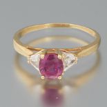 Ladies' Ruby and Diamond Ring