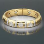 Ladies' Gold and Diamond Bracelet