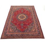 Very Fine Semi-Antique Hand-Knotted Tabriz Carpet