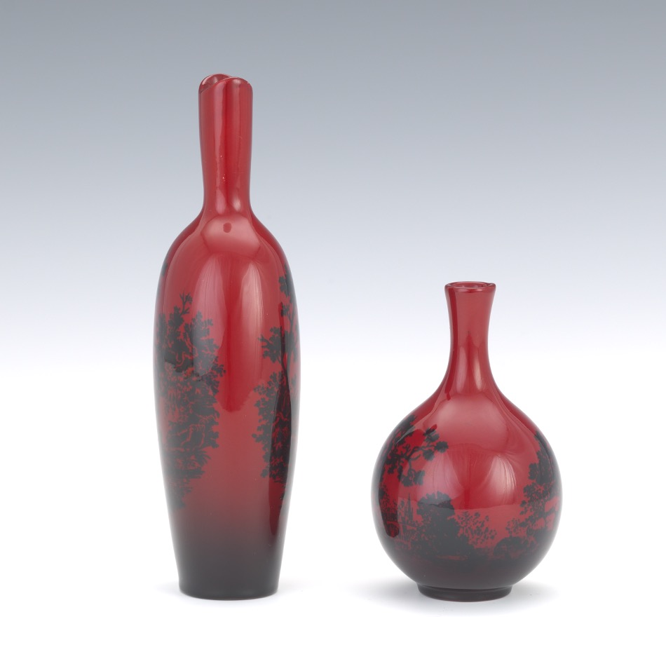 Two Royal Doulton Flambe Vases - Image 2 of 6