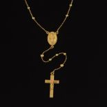 Italian 14k Gold Rosary