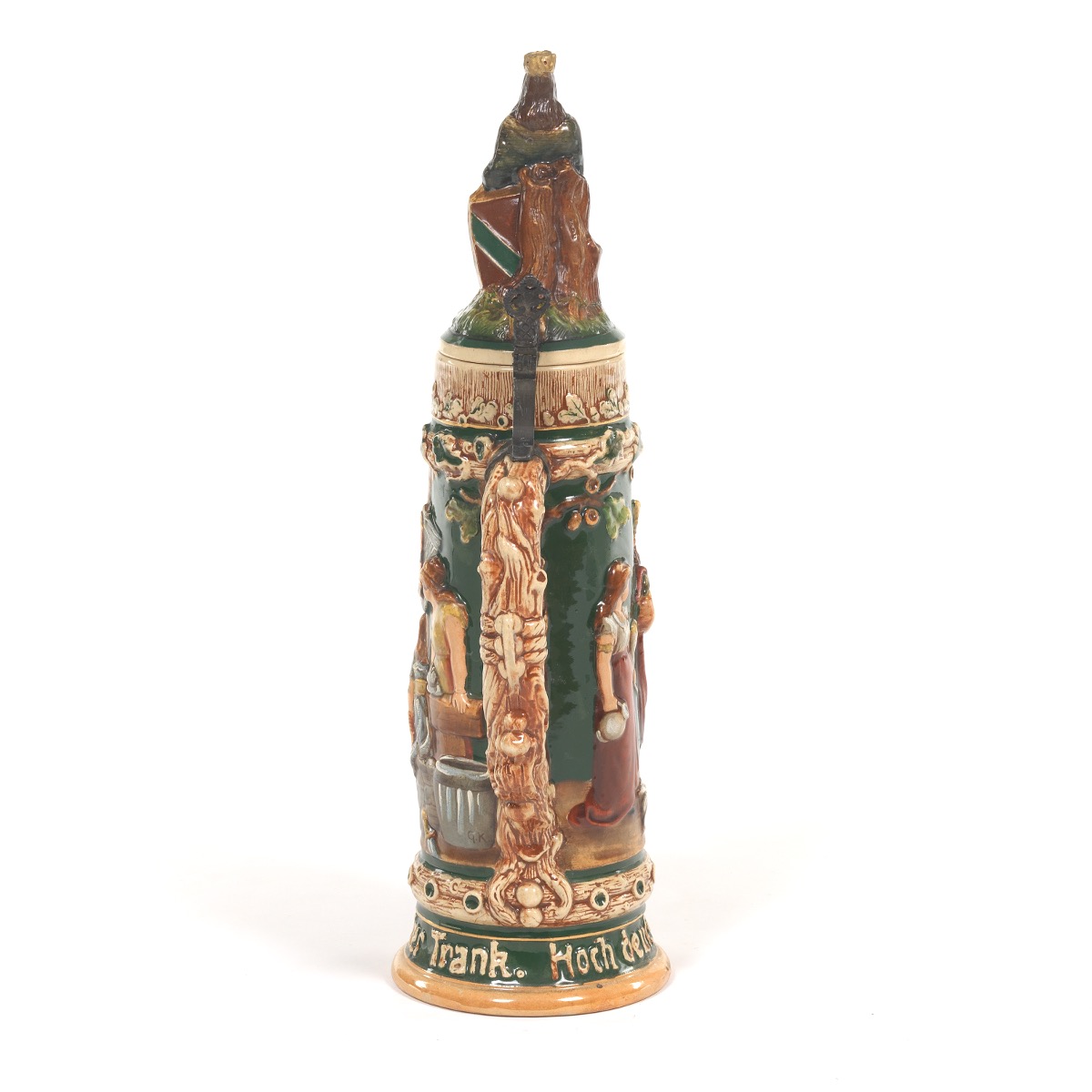 German Ceramic Stein "The Ring of the Nibelung" - Image 4 of 10