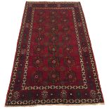 Semi-Antique Hand-Knotted Shiraz Carpet, ca. 1960's