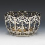 EGERSDOERFER German 800 Silver Secessionist Bowl