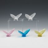 Lalique Aurore Butterflies, Set of 5