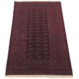 Extra Fine Vintage Hand-Knotted Bukhara Turkoman Carpet