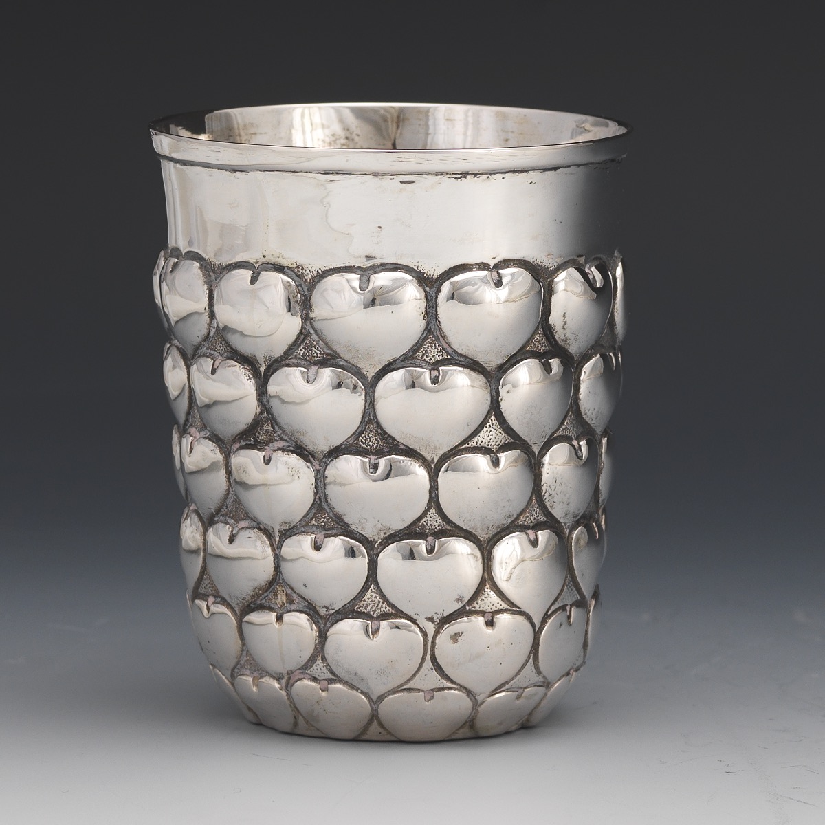 German Silver Cup in Style of Medieval 14th Century, by Ludwig Nereshelmer, Hanau - Image 3 of 7
