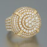Ladies' Diamond Cluster Fashion Ring