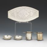 Group of Persian Silver and American Silver Items