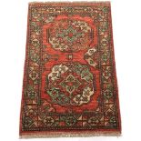 Fine Hand-Knotted Turkoman Carpet