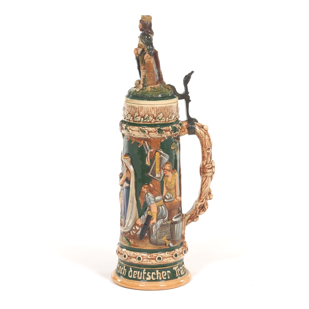 German Ceramic Stein "The Ring of the Nibelung" - Image 3 of 10