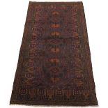 Fine Vintage Hand Knotted Balouch Carpet