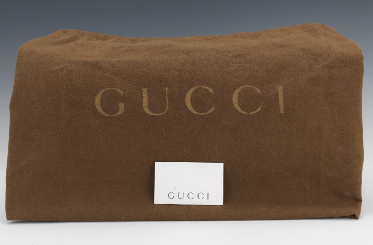 Gucci White Leather Duffle Bag - Image 10 of 10