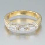 Ladies' Two-Tone Gold and Diamond Band