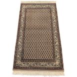 Very Fine Vintage Hand-Knotted Mir Saraband Carpet