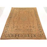 Very Fine Antique Hand-Knotted Golden Mahal Carpet, ca. 1930's