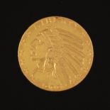 1909 D Indian Five Dollar Gold Coin