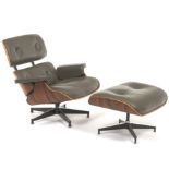 Eames 670/671 Lounge Chair and Ottoman by Herman Miller