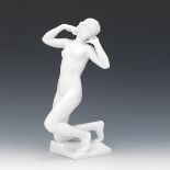 Augarten Wien Art Deco Kneeling Woman Figurine
