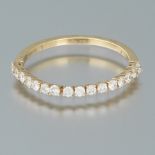 Ladies' Gold and Diamond Flex Ring