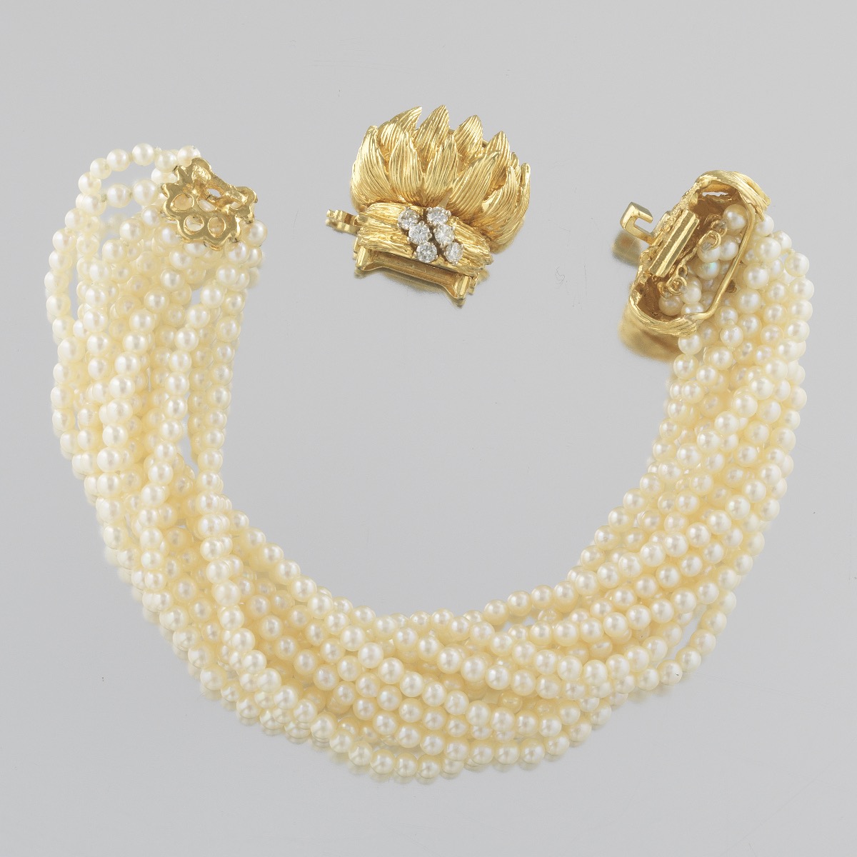 Ladies' 18k Gold and Diamond Bracelet - Image 4 of 6