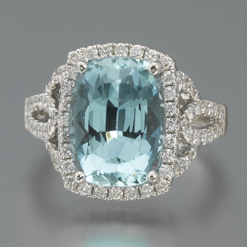 Ladies' Aquamarine and Diamond Ring - Image 3 of 10