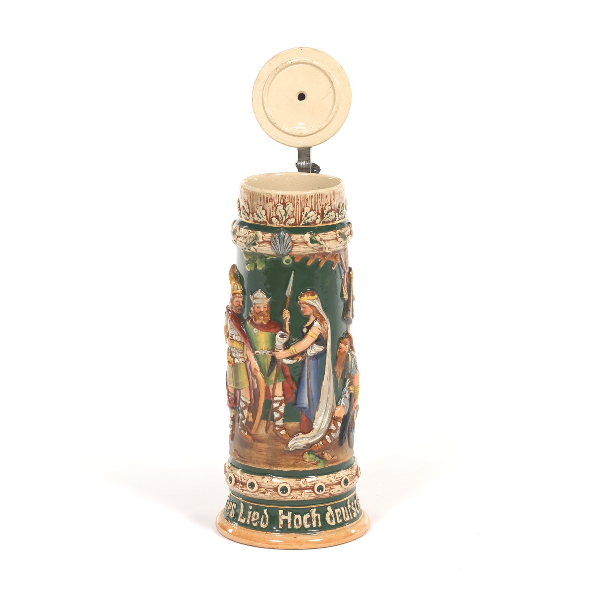 German Ceramic Stein "The Ring of the Nibelung" - Image 6 of 10