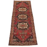 Fine Semi-Antique Hand-Knotted Zanjan Runner