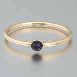 Ladies' Victorian Gold and Amethyst Bangle