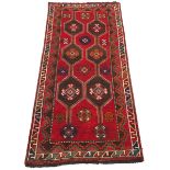 Fine Semi-Antique Hand-Knotted Shiraz Runner