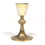 Brass Chalice with Sterling Cup