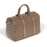 Gucci Coated Canvas Boston Bag