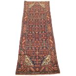 Very Fine Semi-Antique Hand-Knotted Malayer Runner