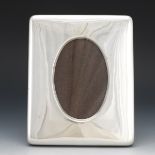 Tane Sterling Silver and Mahogany Mexican Tabletop Picture Frame