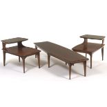 Kent Coffey Predicta Line Surfboard Coffee Table and Two Step Tables