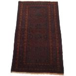 Extra Fine Vintage Hand-Knotted Balouch Carpet