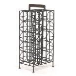 Arthur Umanoff Welded Iron Wine Rack