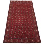 Semi-Antique Very Fine Hand-Knotted Turkoman Carpet